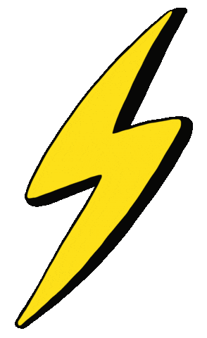 Flash Lightning Sticker by ONAD