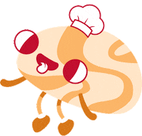 Bread Taro Sticker by 85°C Bakery Cafe