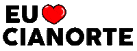 Eu Amo Sticker by Prefeitura de Cianorte