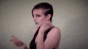 modeling wtf GIF by Yevbel