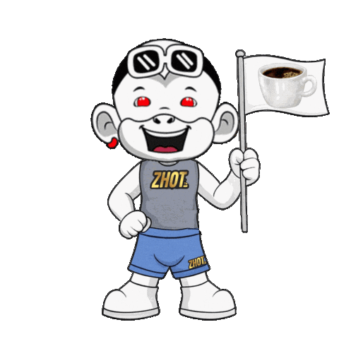 Cup Of Coffee Sticker by Zhot