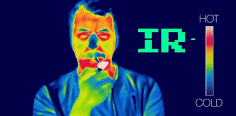 VisionNocturne giphygifmaker ir infrared infrarouge GIF