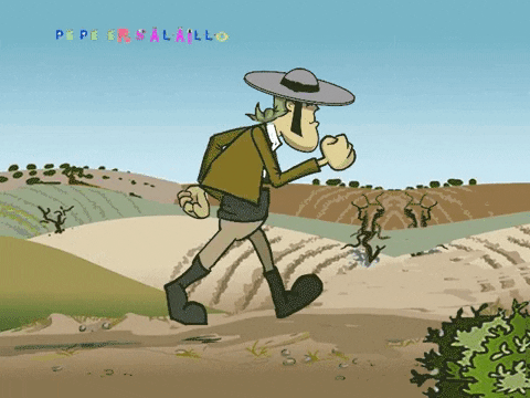 alsurderomero giphygifmaker animacion ciclo caminata GIF