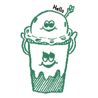 Coffee Resting Sticker