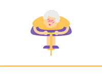 grandma granny GIF by madebydot