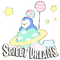 Good Night Sleeping Sticker by Pudgy Penguins