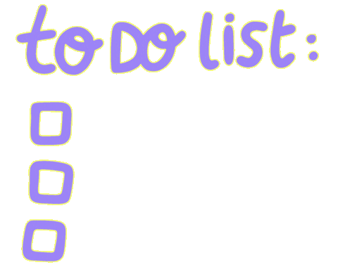 Working To Do Sticker by Noëlie Metonumia