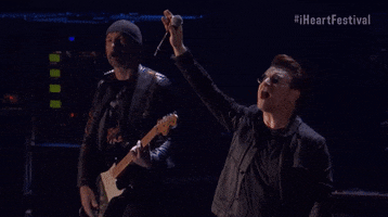u2 GIF by iHeartRadio