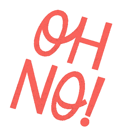 MalMade giphyupload rainbow type ohno Sticker