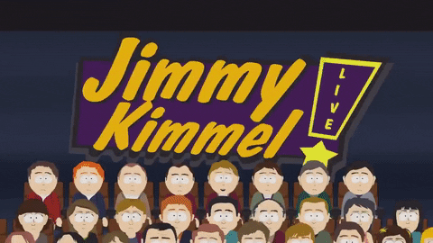 jimmy kimmel audience GIF by South Park 