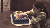 Birthday Cake Eating GIF by gracieabrams