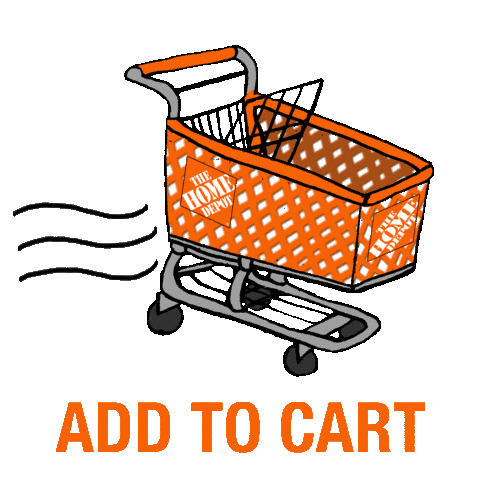 Add To Cart Shopping Spree Sticker by The Home Depot