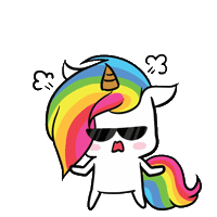 Unicorn Sticker by Acai Story