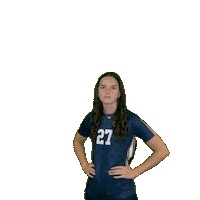 Womens Volleyball Sticker by Clarke University