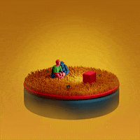 jukijuki 3d colorful colors motion GIF