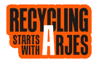 Start Slogan Sticker by Arjes Recycling Innovation