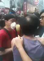Scuffle Breaks Out at Mong Kok Protest