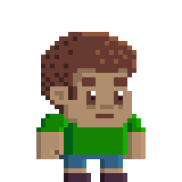 Pixel Player Sticker