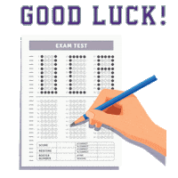Final Exam Test Sticker by University of Central Arkansas