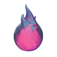 Art Burn Sticker