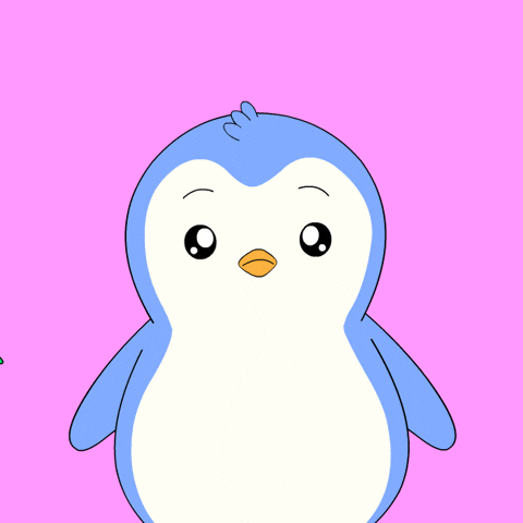 Confused Its Me GIF by Pudgy Penguins