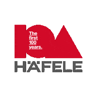100Years Hafele Sticker by Häfele Italia