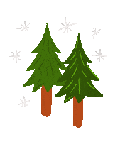 Naturaleza Bosque Sticker