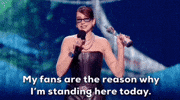 Standing Dua Lipa GIF by BRIT Awards