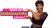 Erika Januza Influencer Sticker by Salon Line