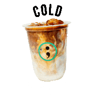 KopiTitikKoma coffee kopi titik koma kopi titik koma Sticker