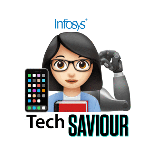 Infoji Sticker by Infosys