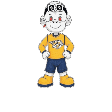 Nhl Team Nashville Sticker by Zhot