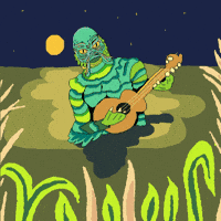 Halloween Guitar GIF