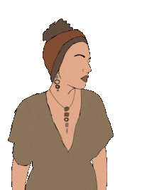 Woman Yoga Sticker by astwerk