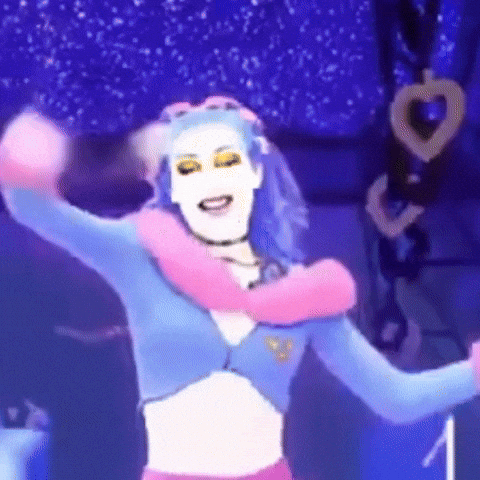 ViolettaJD giphygifmaker y2k lie just dance GIF