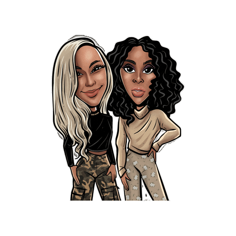 Hair Girls Sticker by Everybody’s Crazy Podcast