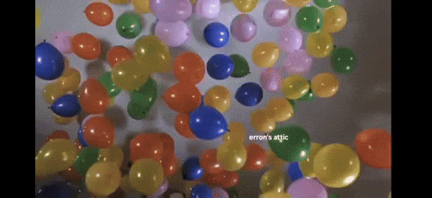Balloons Float GIF by EsZ  Giphy World