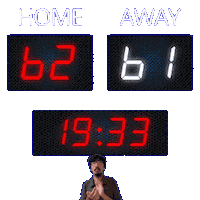 61 Away Sticker