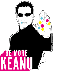 Keanu Reeves Billandtedsexcellentadventure Sticker by Penguin Books UK