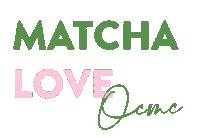 Much Love Sticker by Oh Cha Matcha