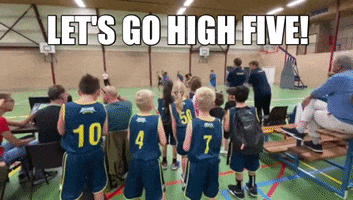 Lets Go High Five GIF by High Five Tilburg