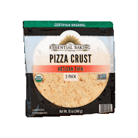 essentialbaking pizza organic artisan pizza crust Sticker