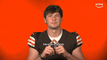 THE KICK IS GOOD!
