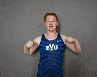 Celebration Scream GIF by BYU Cougars