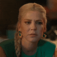Didem Green Dress GIF