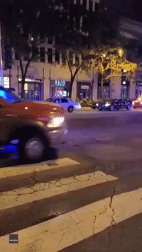 'Police Are Just Letting Them Do It': Looters Smash Windows in Downtown Chicago