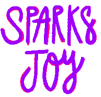 Happy Spark Joy Sticker by adobetrisha