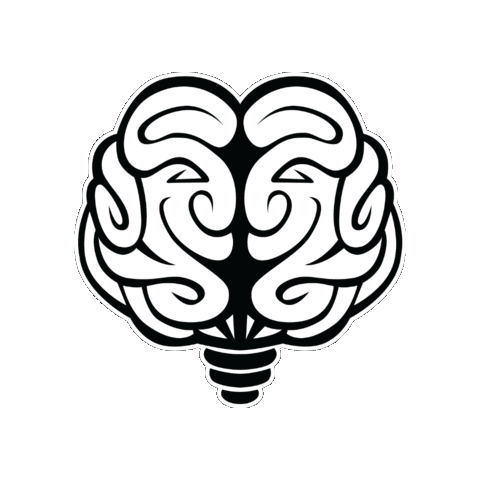 Brain Sticker by Masterminds Connect