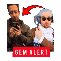 Looking Hidden Gem Sticker