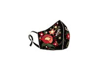 michelledervartanian flower mask covid coronavirus Sticker